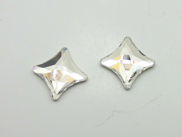 12 pcs. STARLET 6mm CRYSTAL FLATBACK European Rhinestones